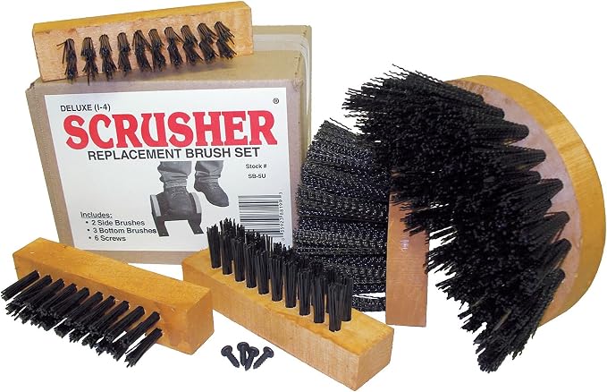Brush Set for Standard Scrusher® Set of 2