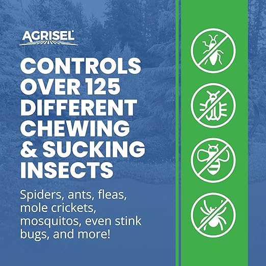 Agrisel Bifenthrin Pro 7.9, Insect Control, Safe for Plants & Crops, Insecticide, Effective Against 125+ Insects, 16 Ounces