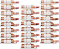 Hoctieon 3-Set 8 Tier Wall Mount Wine Rack (24 Tiers), Wall Racks for Wine Bottles Display and Storage, Hanging Bottle Organizer for Living Room, Dining Room, Wine Cellar, Bar, White