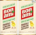 BON AMI Powder Cleanser for Kitchens & Bathrooms - All Types of Surfaces, Cleans Grime & Dirt, Polishes Surfaces, Absorbs Odors (2 Pack)