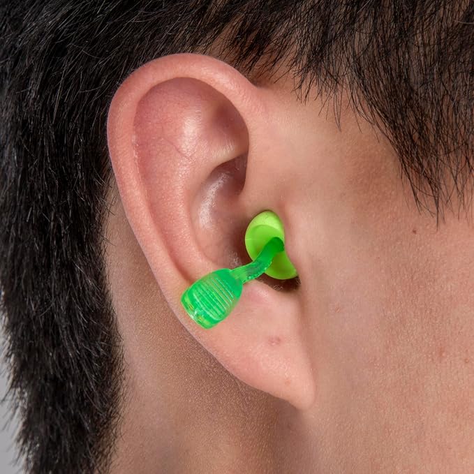 Moldex M6940 Twist in Earplugs, Foam, NRR 30, Green (100 per Dispenser)
