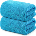 REDKISS 2 Piece Luxury Bath Towel Set - 31x62 inch Oversized Thick Bath Sheets, 100% Cotton, 900 GSM, Super Soft, Highly Absorbent, Quick Dry Large Shower Towels for Bathroom, Pool, Gym, Spa, Blue