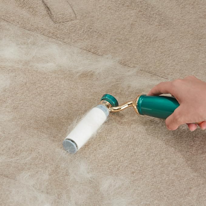 SALAV LR-900 Retro Edition Fabric Shaver and Lint Roller (Emerald)