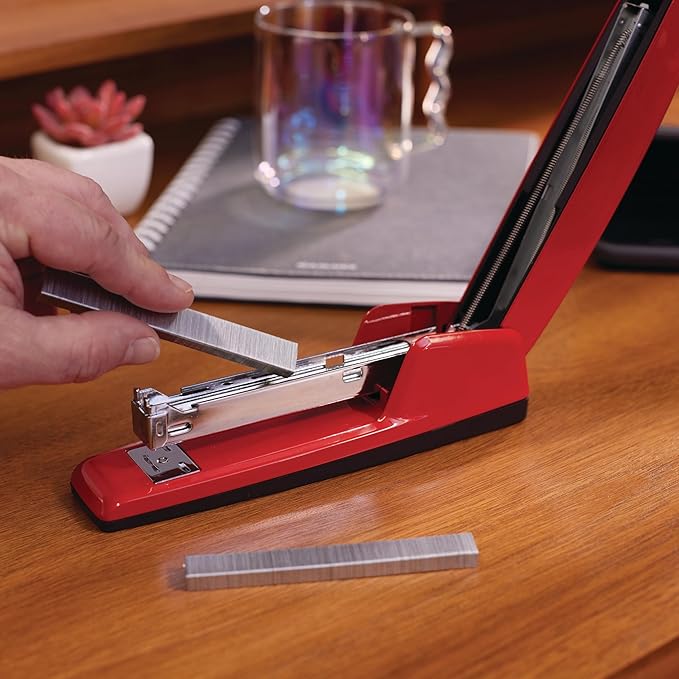 Swingline Stapler,30 Sheet Capacity,747 Business Stapler,Jam Free,Metal,Rio Red (74736),(Pack of 6)