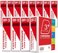 3 Ring Binder 3 Inch, 12 Pack, Heavy Duty Locking D-Ring, Holds 725 Sheets, Non-Stick Clear View Cover with Pockets for 8.5 x 11, PVC-Free, Assembled in USA, White - Ring Binder Depot | Non-Stick Clear View Cover with Pockets for 8.5 x 11, PVC-Free, No...