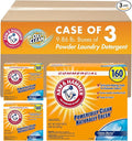 Arm & Hammer Powder Laundry Detergent, Clean Burst Scent, 9.86 lb (Pack of 3)