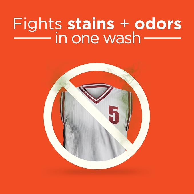 Tide Plus Febreze Fresh Sport Odor Defense HE Turbo Clean Liquid Laundry Detergent, Active Fresh Scent (89 Loads), 138 Fl Oz - Packaging May Vary