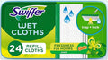 Swiffer Sweeper Wet Mopping Cloths, Multi-Surface Floor Cleaner with Gain Original Scent, 24 Count (Pack of 3)