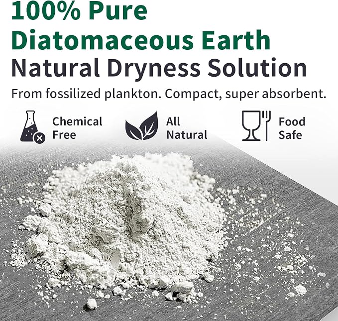 XMarrat Large Stone Bath Mat, 31.5'' x 19.7'' Super Absorbent Diatomaceous Earth Bath Mat Large, Quick Drying Non-Slip Diatomite Stone Bath Mats for Bathroom, Easy to Clean