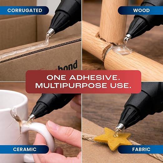 ASA Clear Hot Glue Sticks 7/16" x 10" (11mm) – High Temp Industrial Strength Adhesive – Stronger Hold, Low Stringing – Full Size Glue Gun Refills for Wood, Fabric, Foam & Packaging – 10 lb (193 Count) | Industrial-strength clear adhesive, strong hold &...