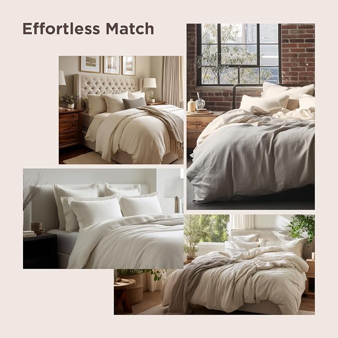 Bedsure Dark Brown Duvet Cover King Size - 3 Pieces Prewashed Cotton-Like Polyester Soft Bedding Set, Includes 1 Duvet Cover 104x90 Inches with Zipper Closure & 2 Pillow Shams, No Comforter