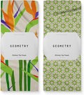 GEOMETRY Spring Kitchen Towels - Quick Dry Microfiber Cloth Spring & Summer Dish Towels for Kitchen Drying - Premium Quick Dry Towel - Paradise Play, 18" x 30" - 2-Pack