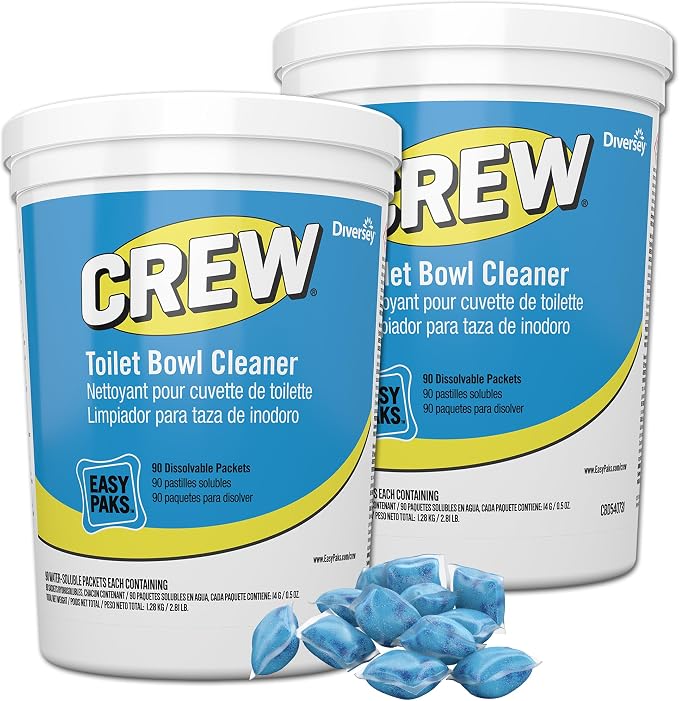 Diversey Crew CBD540731 Crew Easy Pak, Pleasant Scent, 6.3 lb Packet, 2/CT