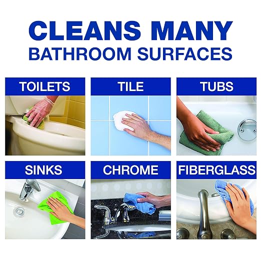 Comet Disinfecting-Sanitizing Bathroom Cleaner, One Gallon Bottle, Case of 3