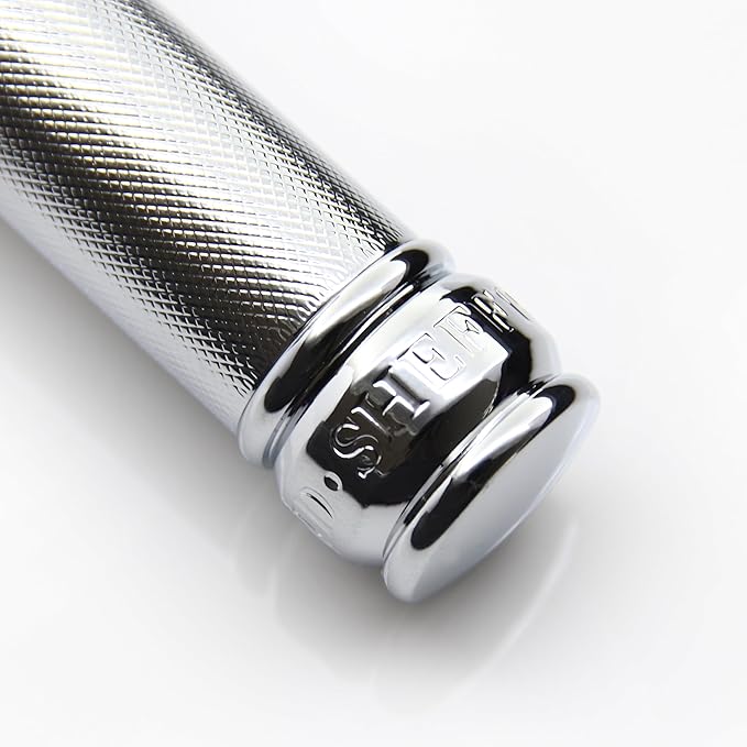 Edwin Jagger Double Edge Safety Razor With Long Handle (Blue) (Barley)