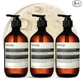 Aesop Reverence Aromatique Exfoliating Hand Wash | Exfoliating Hand Soap with Finely Milled Pumice | Gentle Cleanser & Skin-Smoothing Formula with Vetiver, Petitgrain & Bergamot | 500mL / 16.9 oz