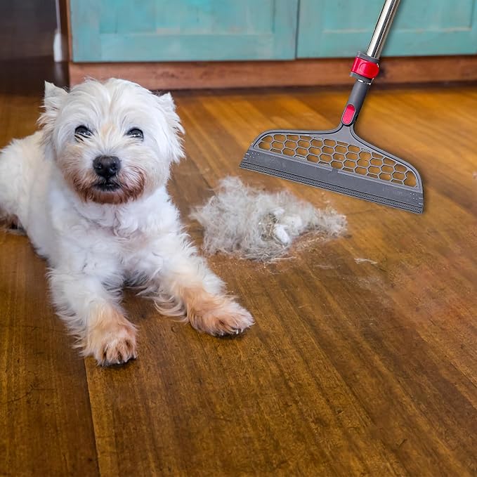 True & Tidy Square Spin Mop & Bucket System w/Extra Squeegee Head