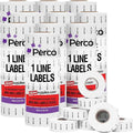 Perco 1 Line BEST BY Labels - 80,000 "BEST BY" Labels for Perco Lite, X, Plus and Pro 1 Line Date Guns - 80 rolls, 10 Sleeves - Made in USA