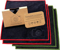 Clean & Clear Microfiber Extra Large Cleaning Cloth [4 Pack] - Ultra Premium Microfiber for Camera Lens, Glasses, Screens, and All Lens