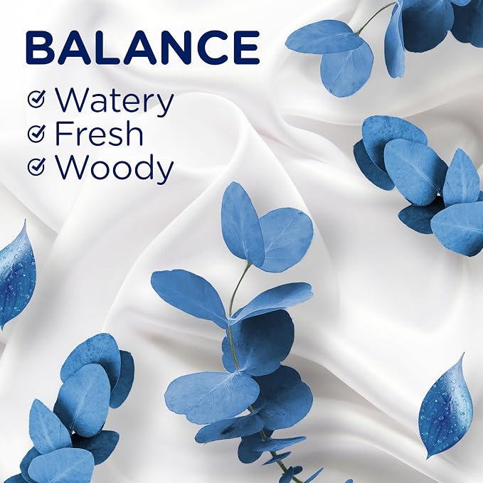 Downy Balance In-Wash Laundry Scent Booster Beads, Crisp Rain and Blue Eucalyptus scent, 24 oz, laundry scent beads, Long-lasting Freshness