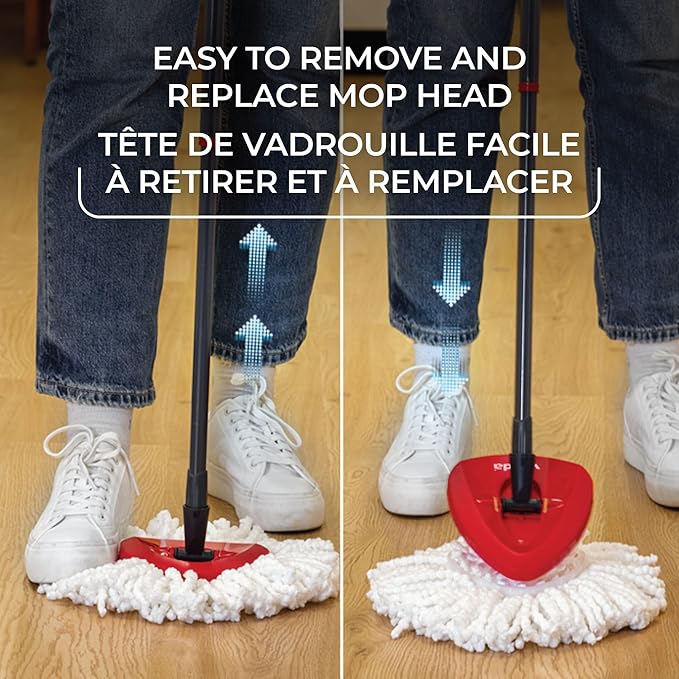 Vileda EasyWring Microfibre Spin Mop & Bucket Floor Cleaning System