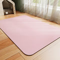 HotLive Dog Food Mat - Absorbent Cat Mat for Food and Water, No Stains Pet Feeding Bowl Mat, Easy to Clean Pet Placemats, Quick Dry Dog Water Dispenser Mat for Messy Drinkers | Pink 12"x 19"