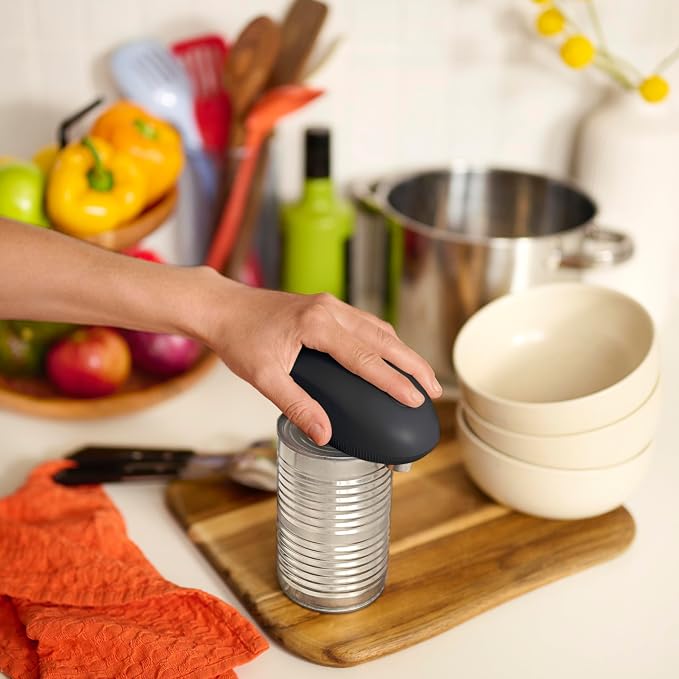 bella Automatic Can Opener, Hands-Free Cordless, Slate