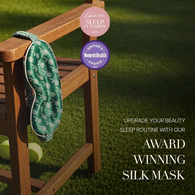 slip Pure Silk Contour Sleep Mask: Protect Your Delicate Lashes with Our Innovative, Lash-Friendly Design. Beauty Sleep with Slipsilk™ Comfort, 1 Contour Mask, Sleep & Leisure Club