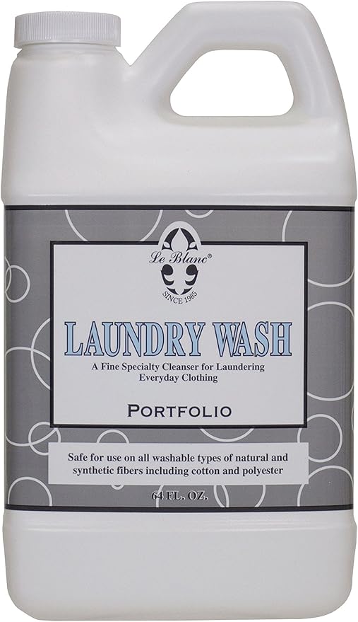Le Blanc® Portfolio Laundry Wash – Luxury Laundry Cleanser for Everyday Clothing- 64 oz. (1 pack)