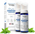 Swissker by Swissklip ShineFoam | Teeth Whitening Foam | Mint Flavor Whitening Toothpaste | Teeth Whitener I Professional Teeth Whitening Kit | 100% Vegan - Made in USA - 1.69 oz - Pack 2 | 2-Pack, Whitening Gel Kit, Teeth Whitener, Hydrogen Peroxide F...