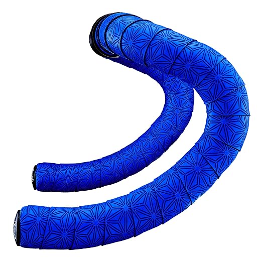 Supacaz Super Sticky Kush Gravel Bar Tape - Cycling Road Bike Handlebar Grip Tape Wrap (Royal Blue)