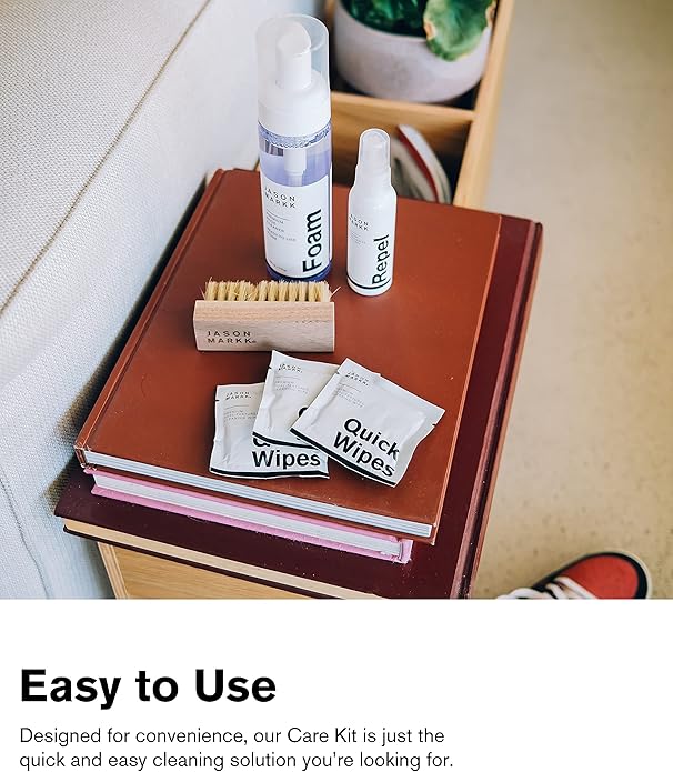 Jason Markk Shoe & Sneaker Travel and Care Kits - Ideal for Footwear, Safe on Leather, Suede, Nubuck, Cotton, Knits