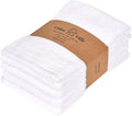 Urban Villa KitchenTowels Dual Purpose Terry Kitchen Towels White Color Set of 4 Dish Towel for Kitchen 100% Cotton Size 17X27 Inches Highly Absorbent KitchenTowels with Hanging Loop