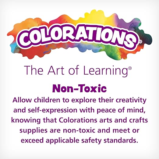 Colorations Washable Clear Glue, 2 Gallons, Dries Clear, Ideal for Slime | School, Office & Home Projects, Craft Supplies, Arts & Crafts Glue