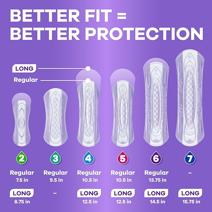 Always Discreet Adult Incontinence Pads for Women, Drier, 4 Drop Regular Length, Moderate Absorbency, Pads for Bladder Control Management, Bladder Leaks, & Postpartum Pads, 66ct