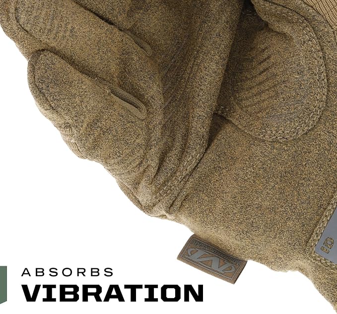 Mechanix Wear M-Pact 3 Tactical Impact Resistant Gloves - Heavy Duty Multi-Purpose Industrial Grip Gloves - TAA Compliant & Touchscreen Capable - XX-Large - Coyote Tan