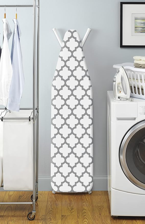 Whitmor Deluxe Ironing Board Cover with 6mm Fiber Pad, Fits 15 x 54 inches (Pack of 6)