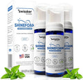 Swissker by Swissklip ShineFoam | Teeth Whitening Foam | Mint Flavor Whitening Toothpaste | Teeth Whitener I Professional Teeth Whitening Kit | 100% Vegan - Made in USA - 1.69 oz - Pack 3 | 3 Pack: Whitening Gel Kit, Teeth Whitener, Hydrogen Peroxide F...