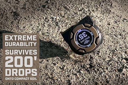 Spec Ops Tools Elite Series Tape Measure for Measuring & Layout, 1 1/4" Double-Sided Blade, Heavy Duty Military-Grade Composite Case, 35 Foot Magnetic