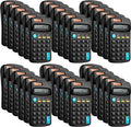36 Packs Pocket Size Mini Black Calculator Basic Calculators for Handheld Angled Students 8 Digit Display Solar Battery Dual Power Small Calculator for Students Kids Home Office