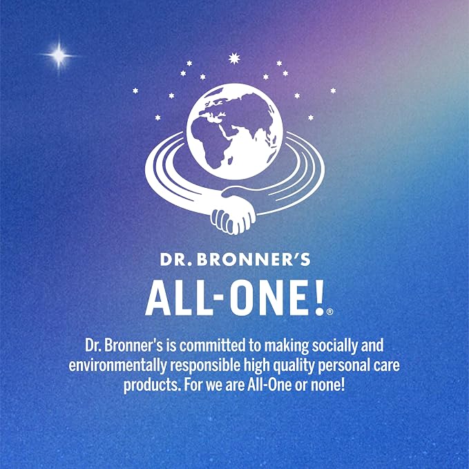 Dr. Bronner's Magic Soap - Pure-Castile Liquid Soap (Lavender, 32 ounce, 2-Pack) -Regenerative Organic Certified Oils, 18-in-1 Uses: Body, Hair, Laundry, Pets & Dishes, Concentrated, Vegan, Non-GMO