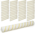 Allgala 18 Inch Shedless Lint Free Paint Roller Covers with End Caps - 48PK -TH10328
