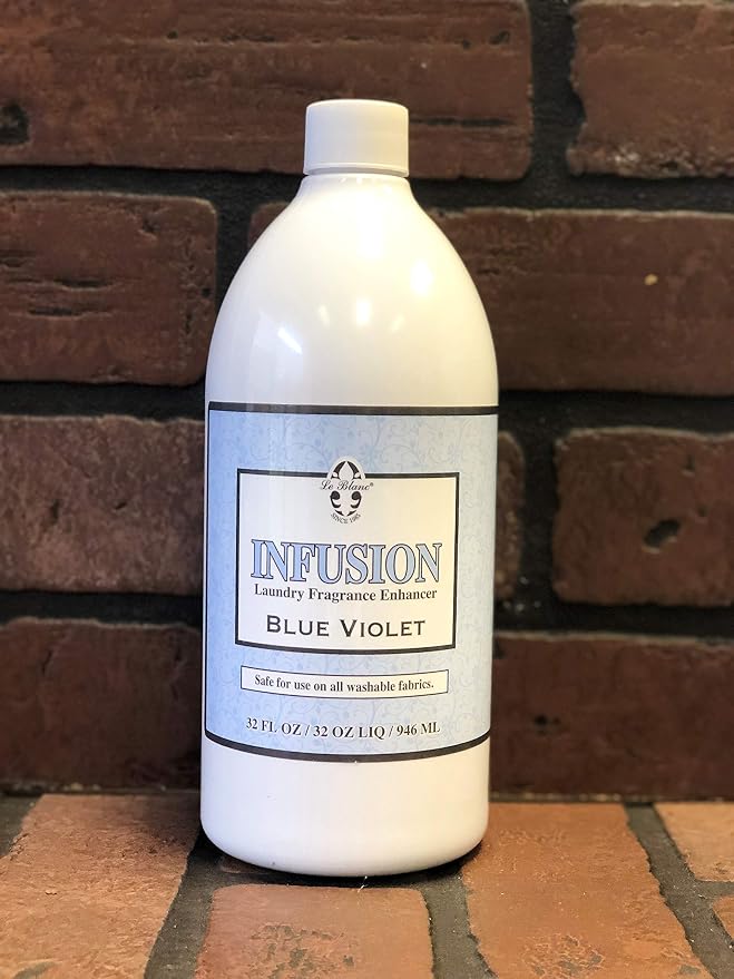 Le Blanc® Blue Violet Infusion- Luxury Fragrance Enhancer for the Washer- 32 oz. (1 pack)