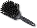 SPARTA 40541EC03 Plastic Scrub Brush, Utility Brush, Kitchen Brush With Hanging Hole For Cleaning, 8 Inches, Black - (Pack of 1)