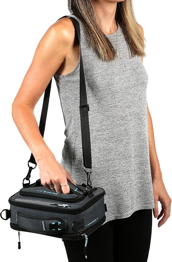 Titan by Artic Zone Deep Freeze Lunch Bag Grey/Blue