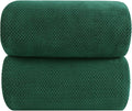 YTYC 39x78 Bath Sheets,Towels for Bathroom,Dark Green,2-Pieces | Extra Large Bath Towels, Super Soft,Highly absorbent,Hanging Loop,Quick Drying,Light Weight,80% Polyester