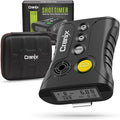 Professional Shot Timer for Shooting Competition, 0.01s Precision Tactical Training Shot Timers with Loud Buzzer, Enhanced Detection & Long Battery Life & 4 Modes (Yellow)