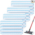 AIR U+ 16 Pack Mop Replacement Pads for O Cedar H2prO Flat Mop System Machine Washable Reusable Microfiber Mop Heads Replacements for O-Cedar H2Pro Refills Clean for All Floors Types