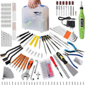 179Pcs 3D Printing Accessory Tools with Tool Box for 3D Printer Modeler Basic Tools Diverse 3D Print Nozzle Cleaning Kit Mini Rotary Tool for Remove/Trim and Finish 3D Print