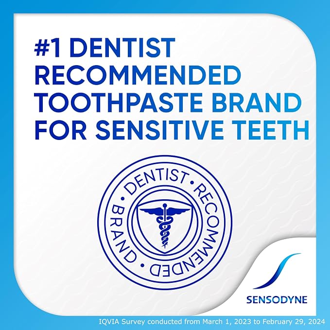 Sensodyne Complete Protection Sensitive Toothpaste for Gingivitis, Sensitive Teeth Treatment, Extra Fresh - 3.4 Ounces (Pack of 12)